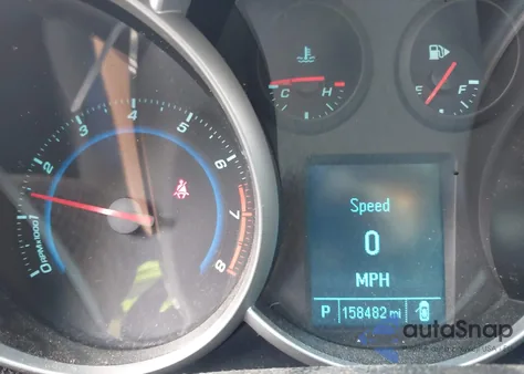 2012 Chevrolet Cruze 1Lt из США, поврежденный, VIN 1G1PF5SC6C7238182